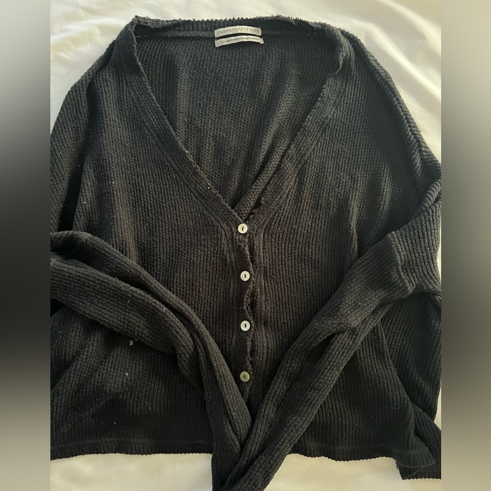 Urban Outfits cropped Henley